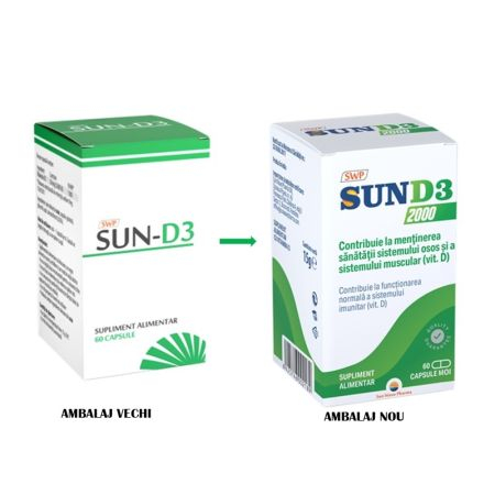 Sun-D3, 60 capsule, Sun Wave Pharma [2]