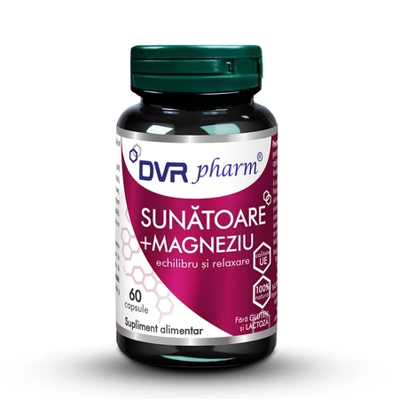 Sunatoare + Magneziu, 60 capsule, Dvr Pharma [1]