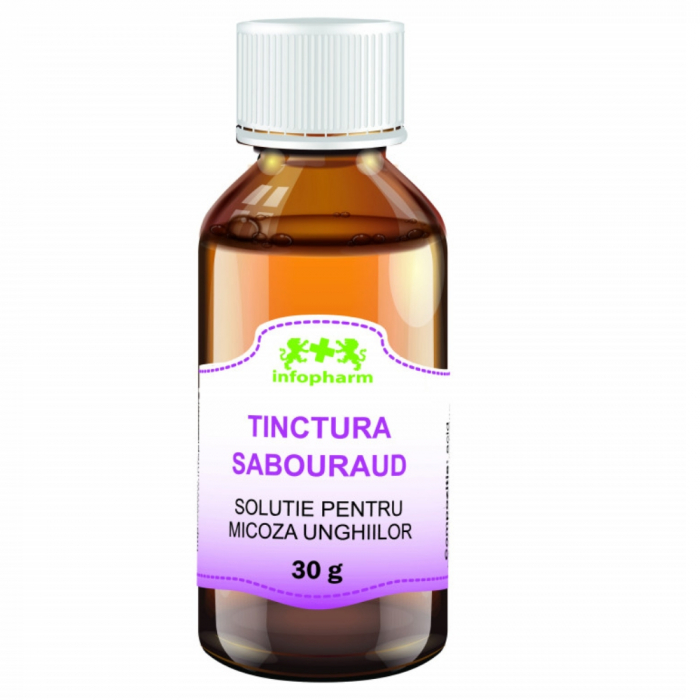 Tinctura sabouraud, soluție contra micozelor la unghii, 30g [1]