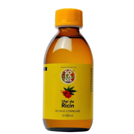 Ulei de Ricin, 200 ml, Solaris [1]