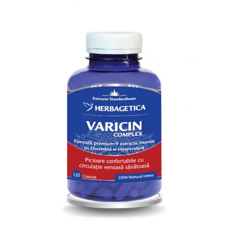Varicin Complex, 120 capsule, Herbagetica [1]