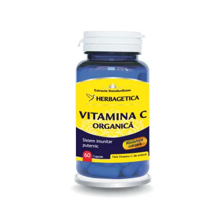 Vitamina C Organica, 60 capsule [1]