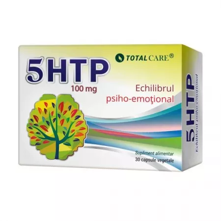 SUPLIMENTE ALIMENTARE - 5 HTP 100mg, 30 capsule, Cosmopharm