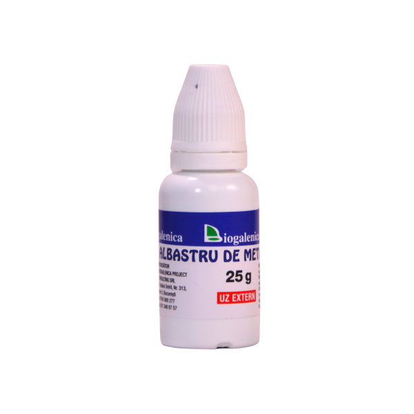SUPLIMENTE ALIMENTARE - Albastru de metilen 1%, 25 ml