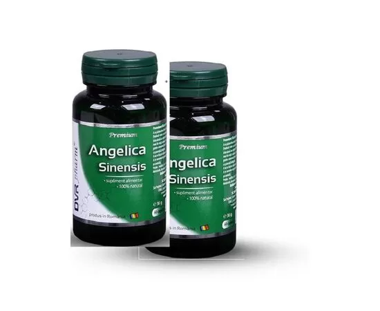 SISTEM NERVOS - Angelica Sinensis Pachet 60 capsule + 30 capsule