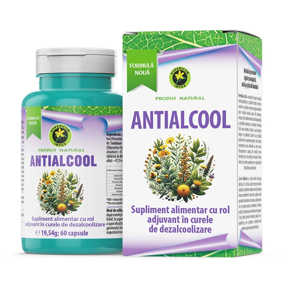 ANTIALCOOL SI ANTITABAC - Antialcool, 60 capsule