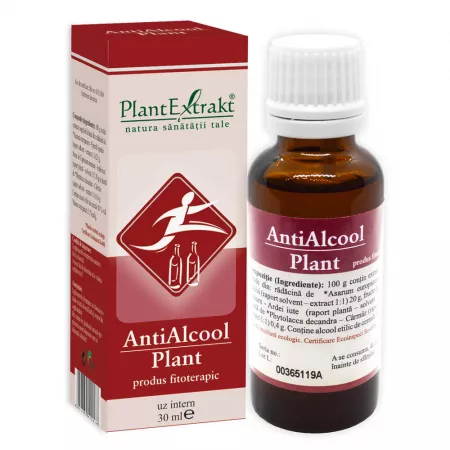 SUPLIMENTE ALIMENTARE - AntiAlcool Plant, 30 ml
