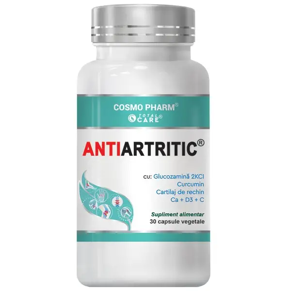 SUPLIMENTE ALIMENTARE - Antiartritic-30 capsule , Dureri Articulare, Antiinflamator Artrita
