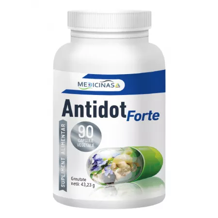 SUPLIMENTE ALIMENTARE - Antidot Forte, 90 capsule, Medicinas