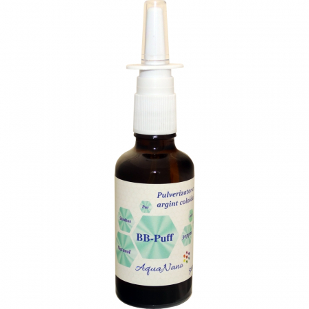 Articole Sanatate & Wellness - AquaNano BB-Puff, spray nazal cu argint coloidal, 50ml