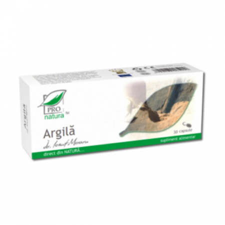 DETOXIFIERE - Argila, 30 capsule