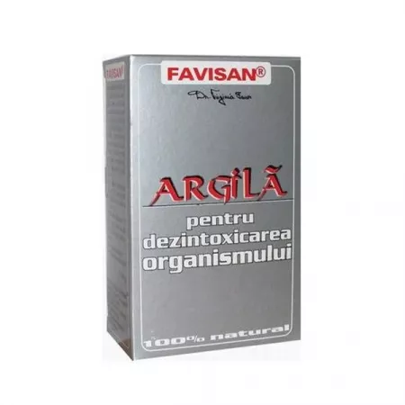 SUPLIMENTE ALIMENTARE - Argila granule, 100 g, Favisan