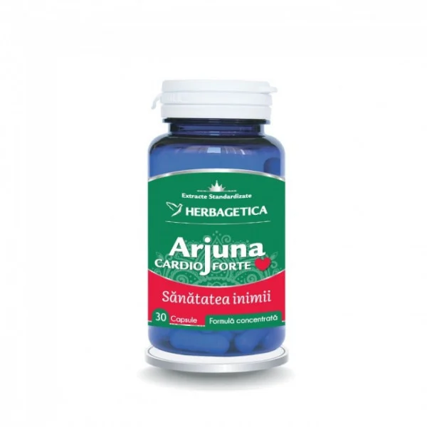 SISTEMUL CARDIOVASCULAR - Arjuna CARDIO FORTE,30 capsule