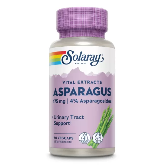 AFECTIUNI URINARE - Asparagus Solaray, 60 capsule