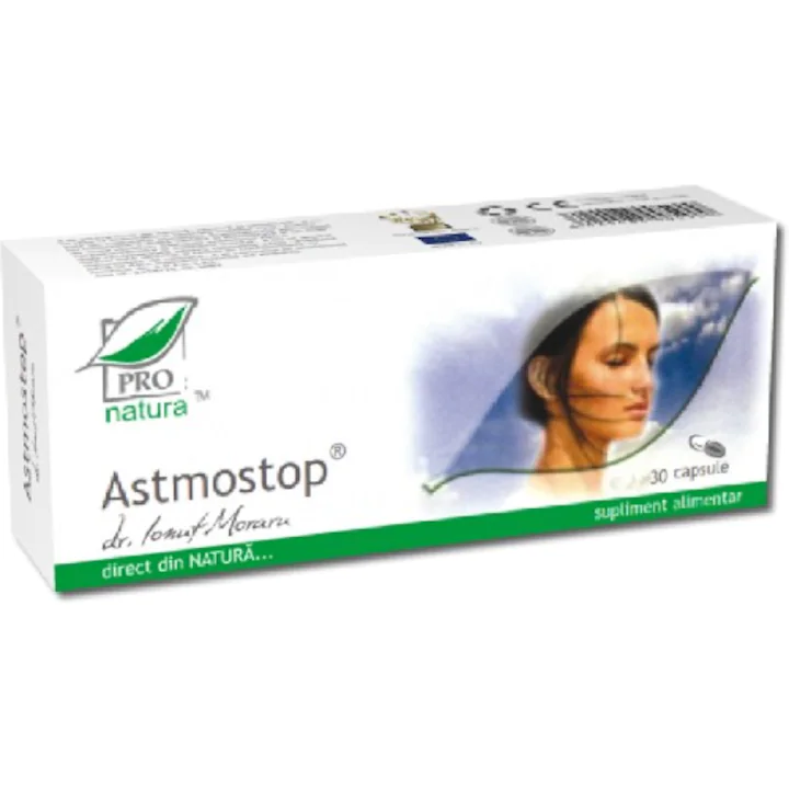 SUPLIMENTE ALIMENTARE - Astmostop, 30 capsule