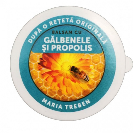 COSMETICE - Balsam cu galbenele si propolis reteta Maria Treben, Transvital