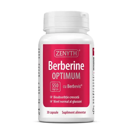 SUPLIMENTE ALIMENTARE - Berberine Optimum, 30 capsule, Zenyth