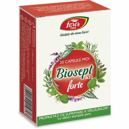 RACEALA SI GRIPA - Biosept Forte A22, 20 capsule
