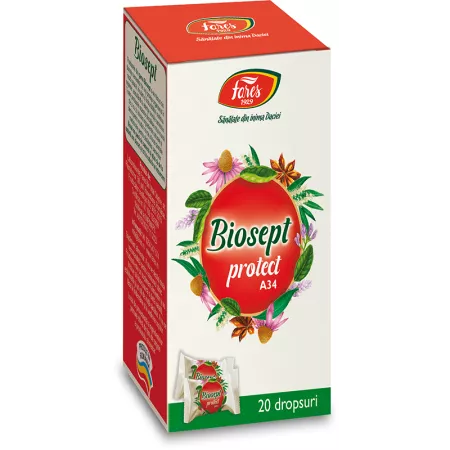 SUPLIMENTE ALIMENTARE - Biosept Protect, 20 dropsuri, Fares