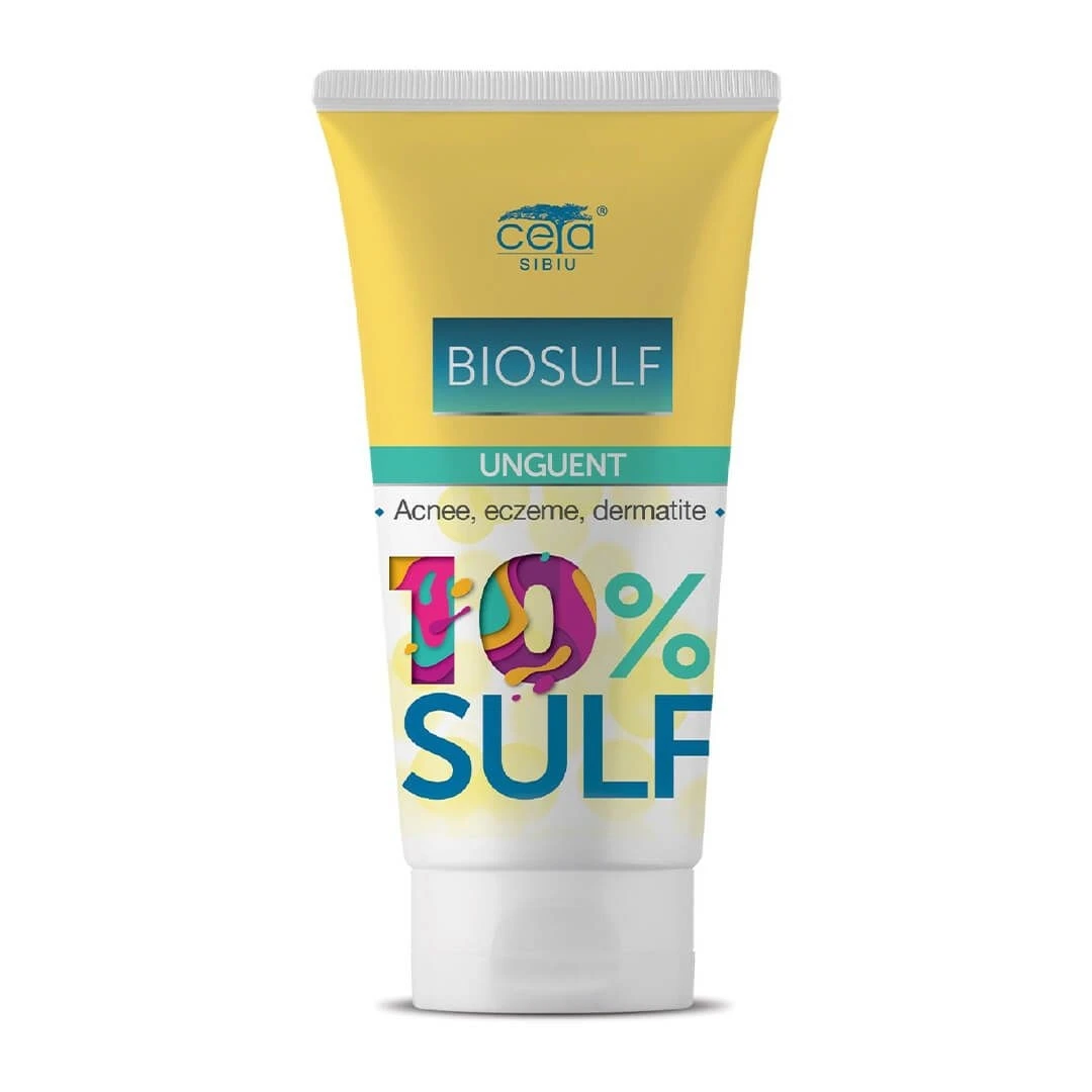 CREME SI UNGUENTE - Biosulf Unguent cu Sulf 10% 50ml