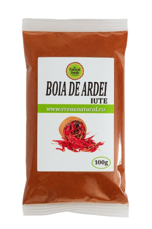 SUPLIMENTE ALIMENTARE - Boia ardei iute 100gr, Natural Seeds Product