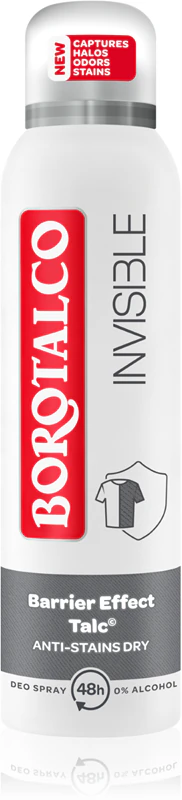 COSMETICE - Borotalco Invisible deodorant spray impotriva transpiratiei excesive