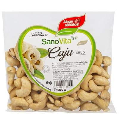 SUPLIMENTE ALIMENTARE - Caju crud, 150 g