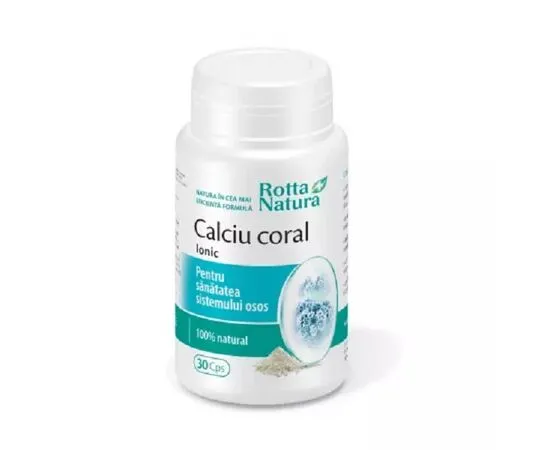 Vitamine si Minerale - Calciu coral-30 capsule