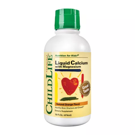 SUPLIMENTE ALIMENTARE - Calciu lichid cu Magneziu, 473 ml, Childlife Essentials