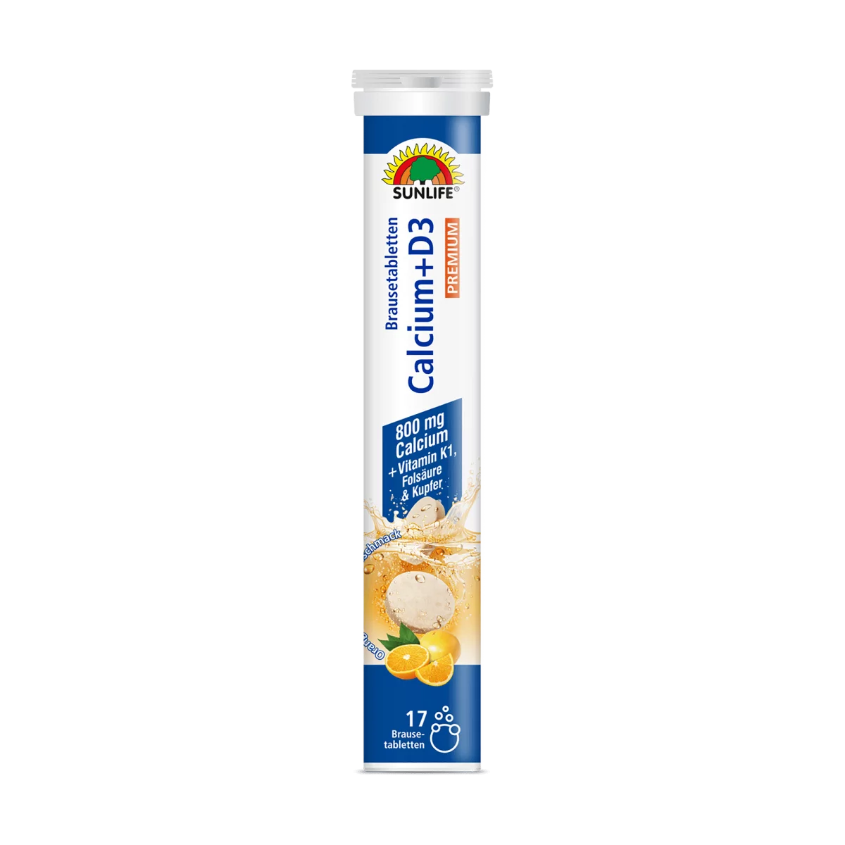 SUPLIMENTE ALIMENTARE - Calciu+Vitamina D3, 17 tablete efervescente