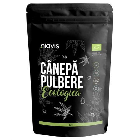 SUPLIMENTE ALIMENTARE - Canepa pulbere ecologica, 250 g