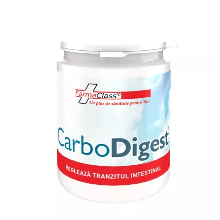 AFECTIUNI INTESTINALE - Carbodigest, 120 capsule, FarmaClass