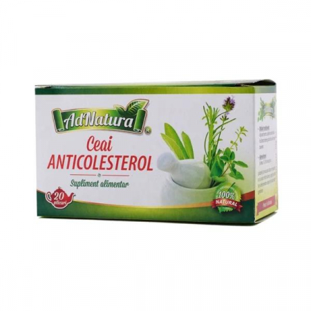 CEAIURI - Ceai Anticolesterol AdNatura, 20 buc
