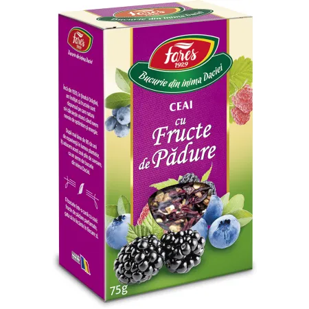 CEAIURI - Ceai aromat cu fructe de padure, 75 g, Fares