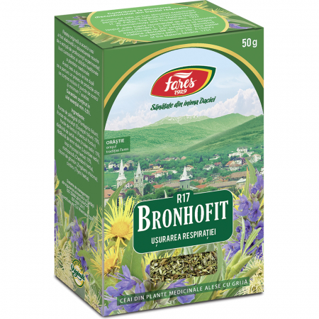 CEAIURI - Ceai Bronhofit Usurarea respiratiei, R17, 50 g