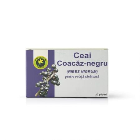CEAIURI - Ceai Coacaz Negru, 50 g, Hypericum