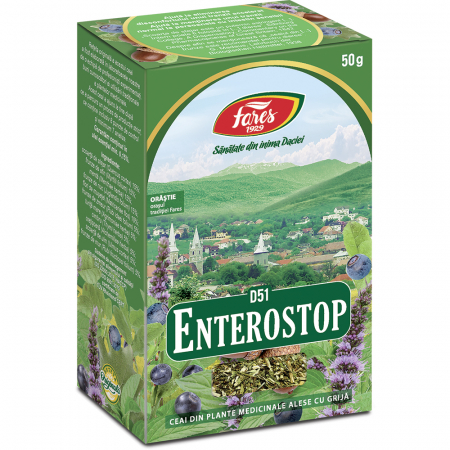 CEAIURI - Ceai Enterostop, D51, 50 g