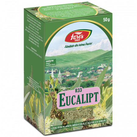 CEAIURI - Ceai Eucalipt frunze R33, 50 g