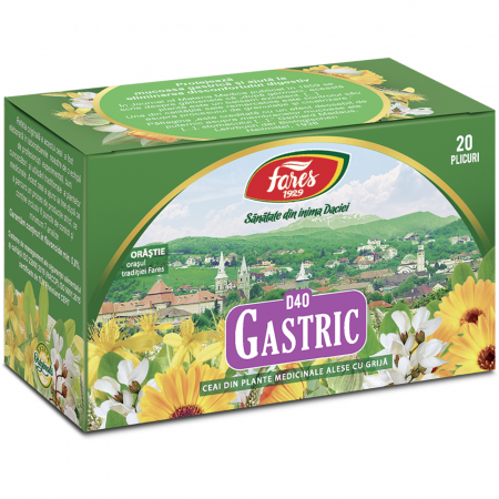 CEAIURI - Ceai Gastric D40, 20 plicuri