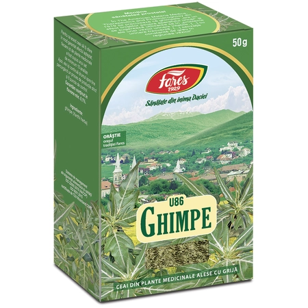 CEAIURI - Ceai Ghimpe iarba U86, 50 g, Fares