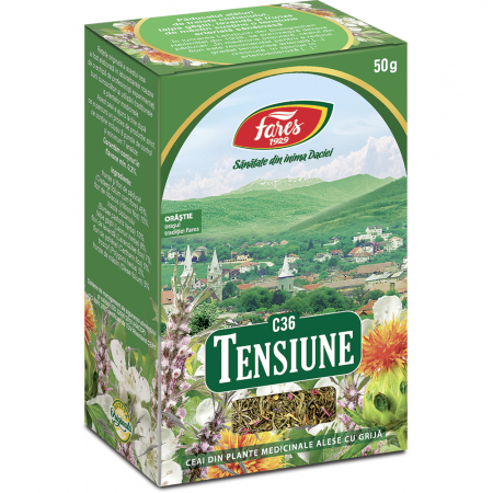 CEAIURI - Ceai pentru tensiune C36, 50 g