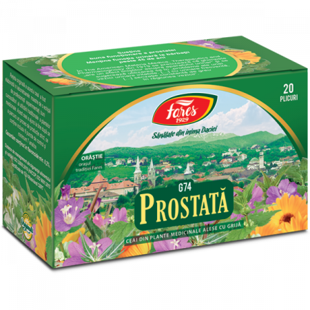 CEAIURI - Ceai prostata, G74, 20 plicuri