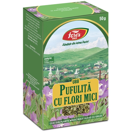 CEAIURI - Ceai Pufutita cu Flori mici U88, 50 g, Fares