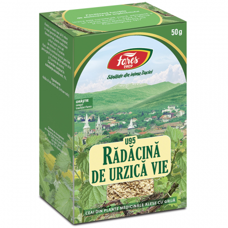 CEAIURI - Ceai Radacina de Urzica vie U95, 50 g