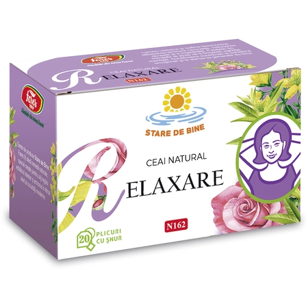 CEAIURI - Ceai Relaxare N162, 20 plicuri