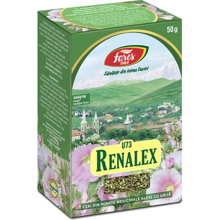 CEAIURI - Ceai Renalex, U73, 50 g, Fares