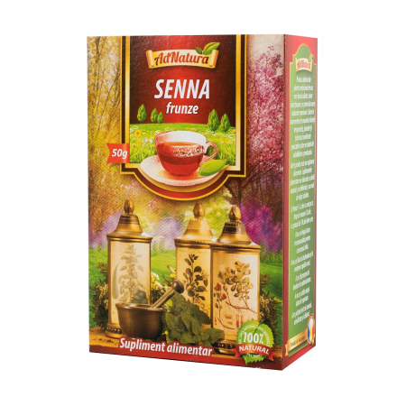 CEAIURI - Ceai Senna frunze, 50 g