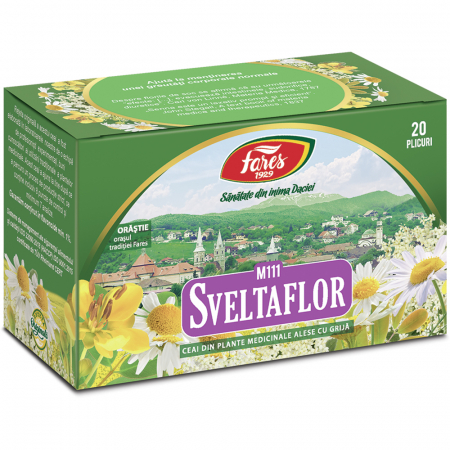 CEAIURI - Ceai Sveltaflor M111, 20 plicuri