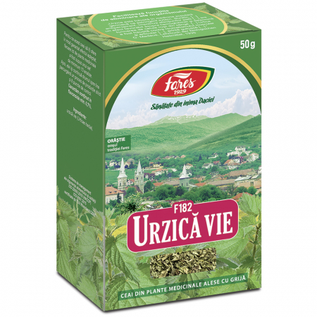 CEAIURI - Ceai Urzica vie iarba F182, 50 g