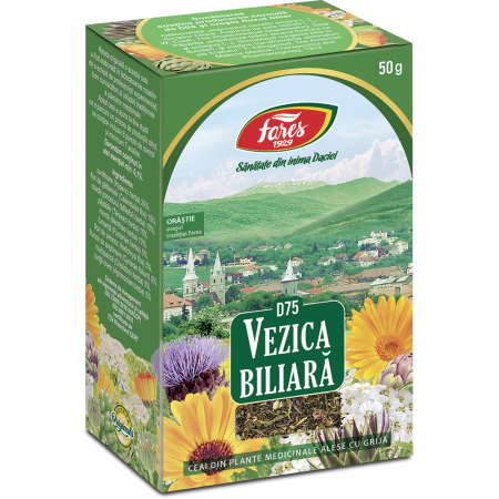 CEAIURI - Ceai Vezica Biliara, D75, 50 g